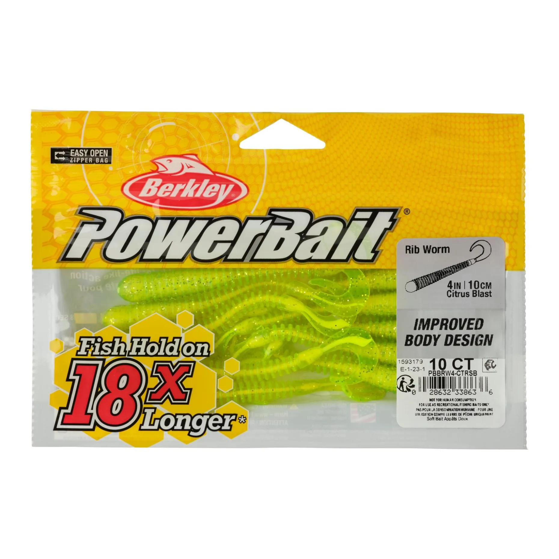 PowerBait® Rib Worm