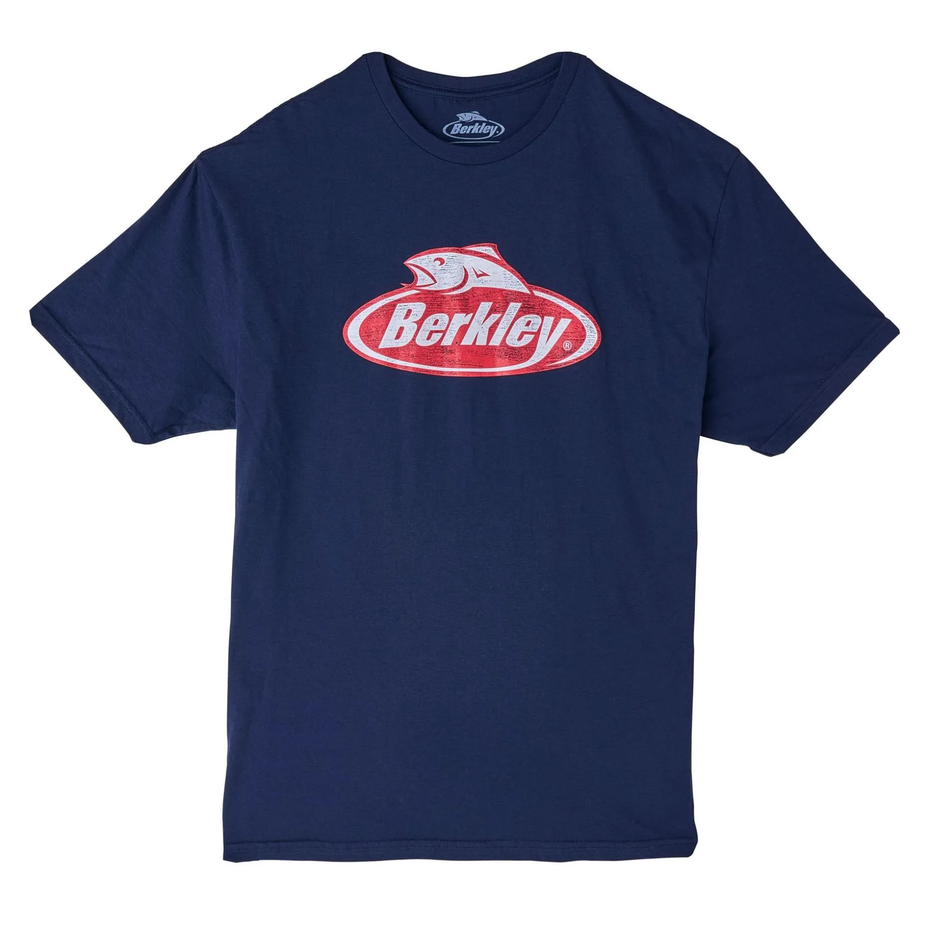 Short Sleeve Distressed Logo T-Shirt